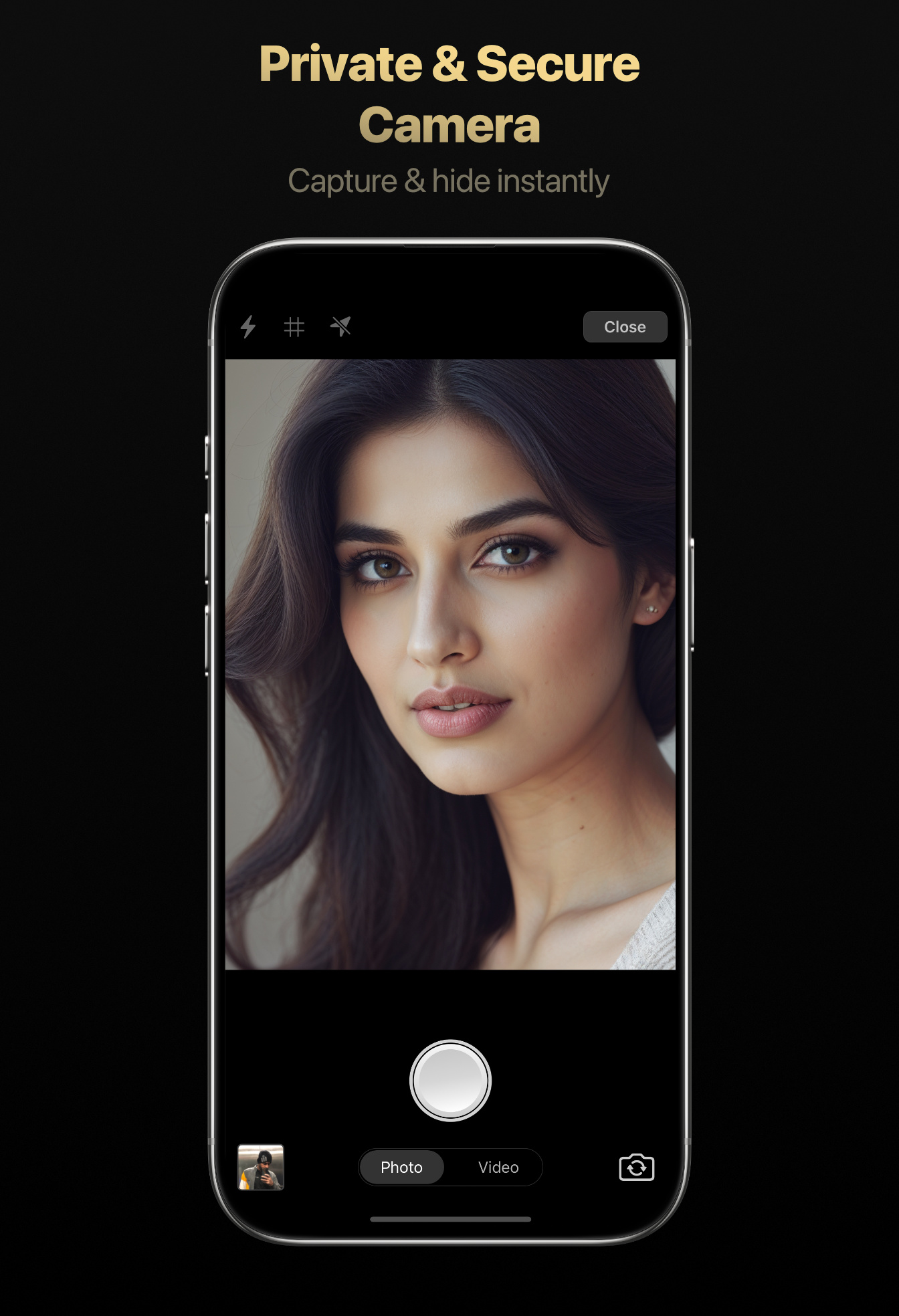 Trustful - Hide Private Photos Vault. Private and Secure Camera.